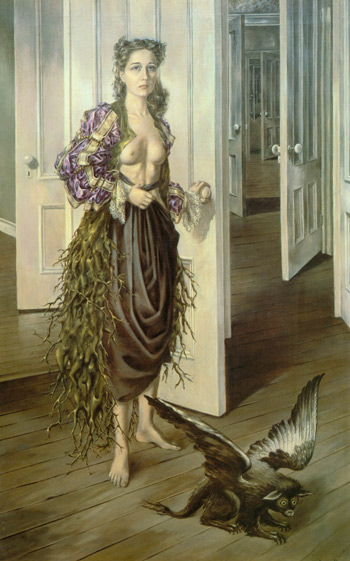 Autoportrait, l’un de ses tableaux les plus célèbres de Dorothea Tanning