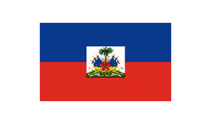 Illustration du drapeau Haïtien