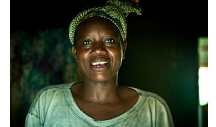 Photographie d'une Burkinaise.