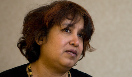 Photographie de Taslima Nasreen