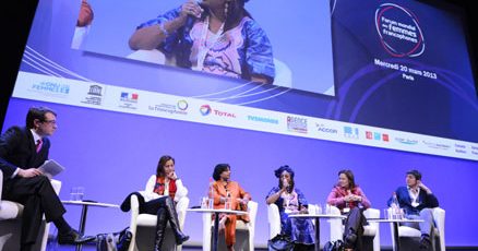 Photographie du Forum mondial des femmes francophones.