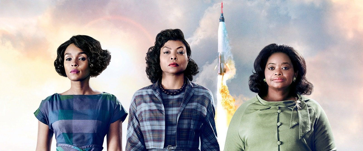 Trois femmes noires à la conquête de espace.