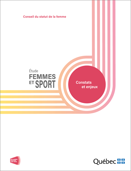 Page couverture de l'étude Femmes et sport : constats et enjeux